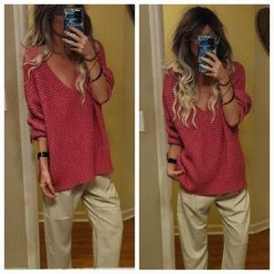 American Eagle Chunky Knit Sweater Tunic